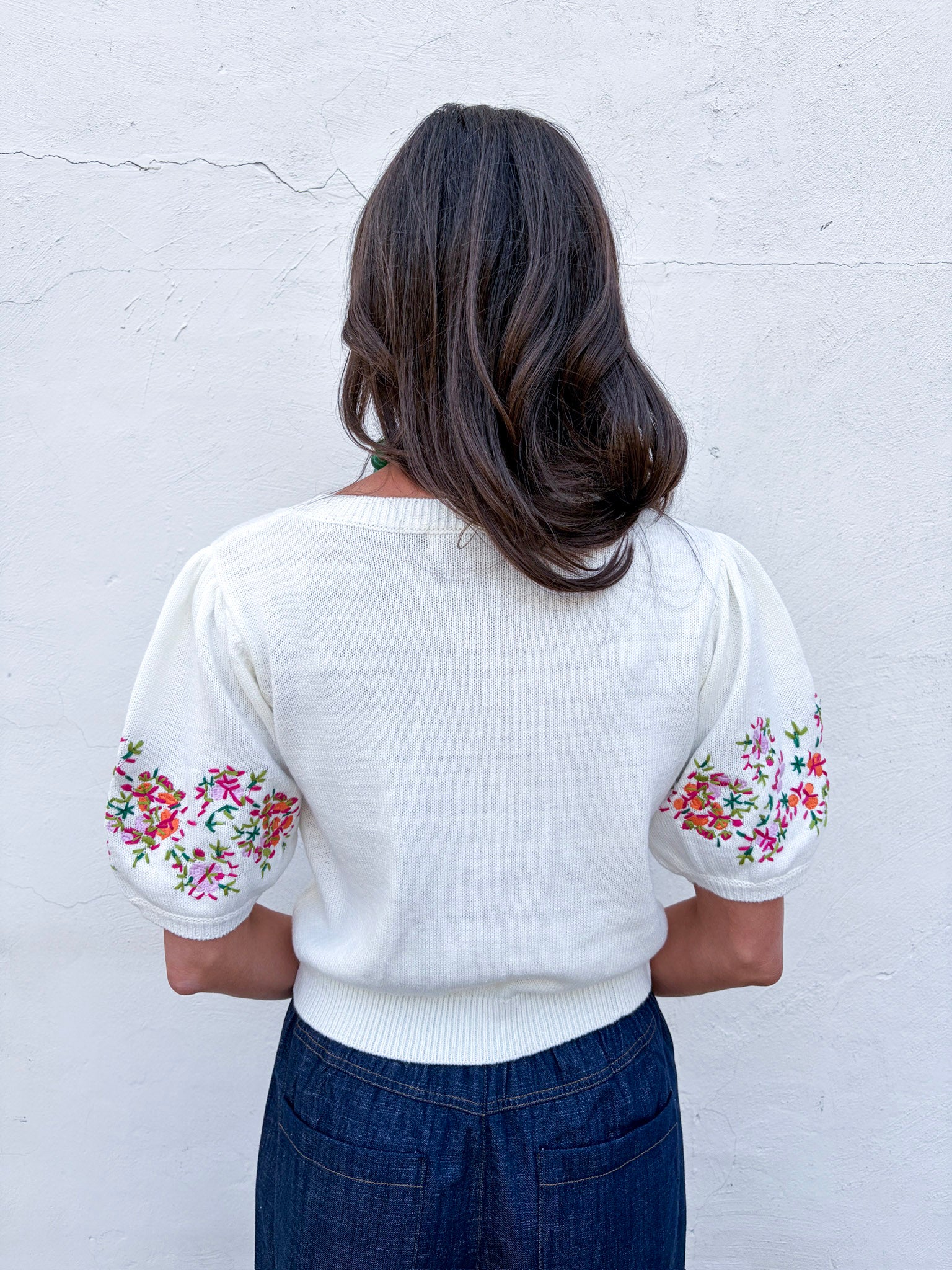 Pretty Little Petals Knit Top