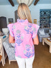 Lavender Love Floral Top-Pink