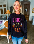 Trick Or Treat Sequin Sweater