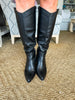 Under the Knee Boot- Black