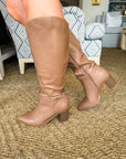 Under the Knee Boot- Taupe