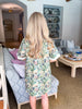 Muted Gardens Floral Mini Dress