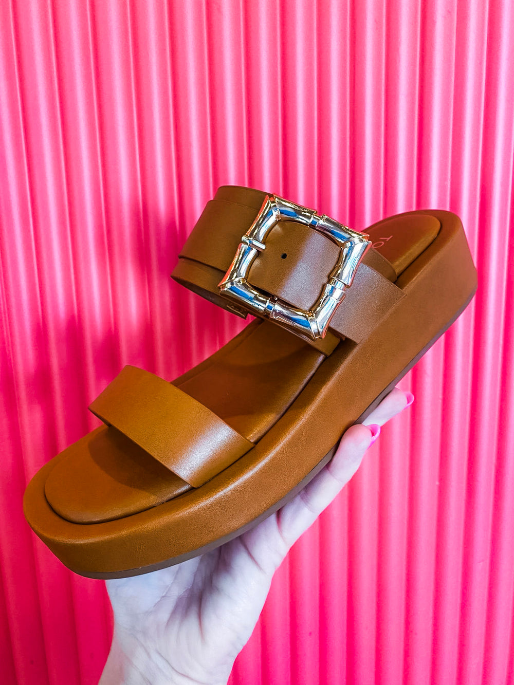 Summer Sun Strap Sandals- Tan