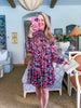 Floral Desire Smocked Mini Dress