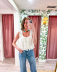 Vintage Grace Embroidered Top