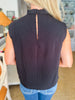 Polished Affair Top-Black