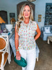 Cheers to You Peplum Top-Ivory