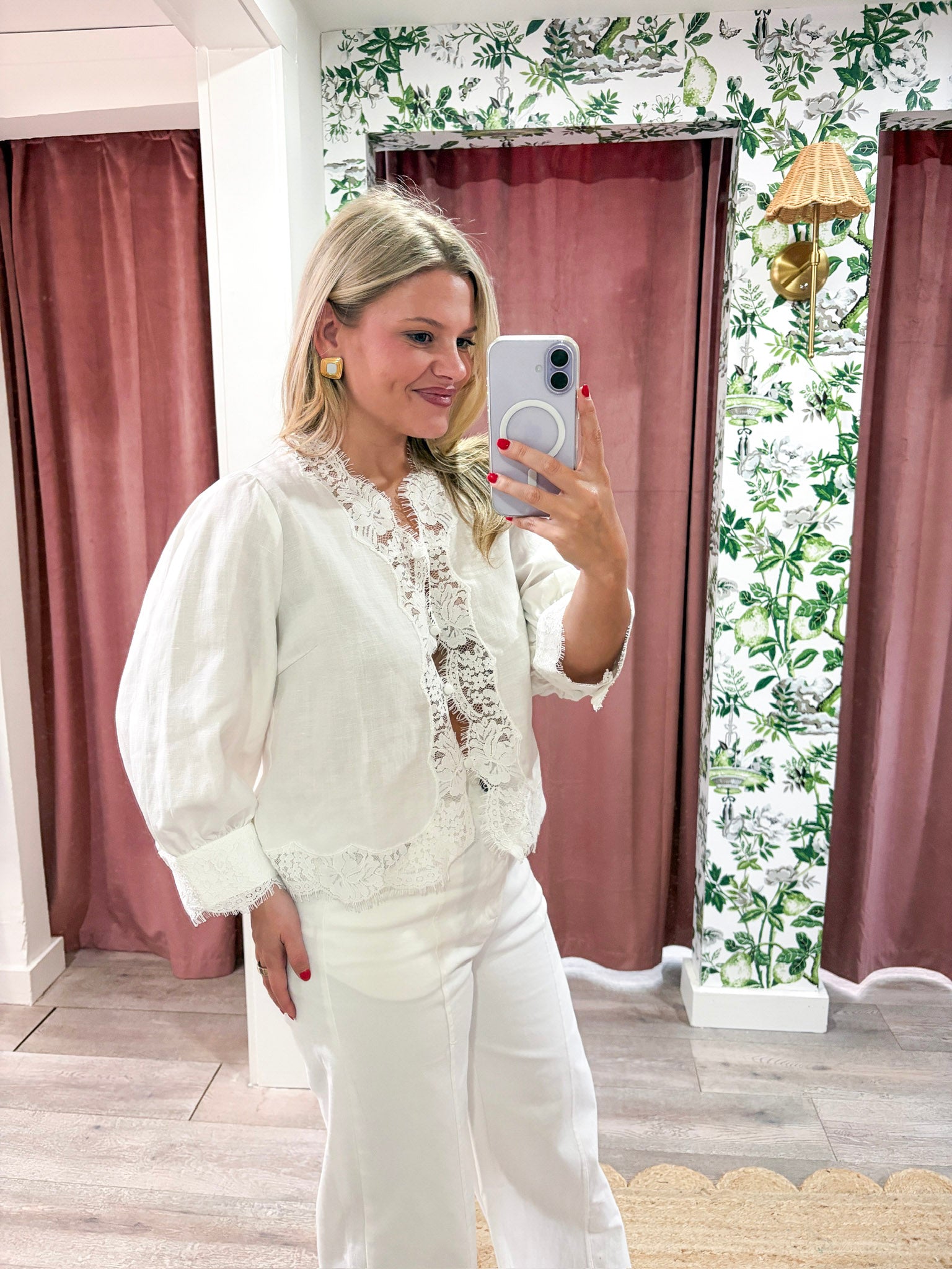 Lisbon Lace Top