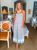 Modern Angles Strapless Dress