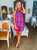 Rory Floral Halter Mini Dress