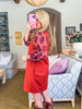 Autumn Frills Mini Dress