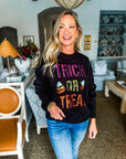 Trick Or Treat Sequin Sweater