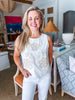 Boho Charm Embroidered Top