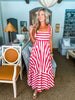 Walk on The Pier Midi Dress