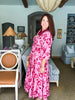 Modern Romance Floral Midi Dress