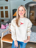 Nantucket Days Lobster Sweatshirt- Cream