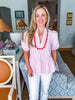 Pure Perfection Puff Sleeve Top-Baby Pink
