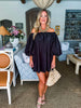 Picture This Off The Shoulder Mini Dress
