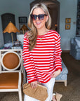 Love Boat Striped Top