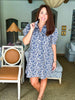 Loving Gaze Mini Dress-Midnight