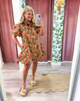 Maple Harvest Mini Dress