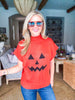 Halloween Jack O Lantern Sweater