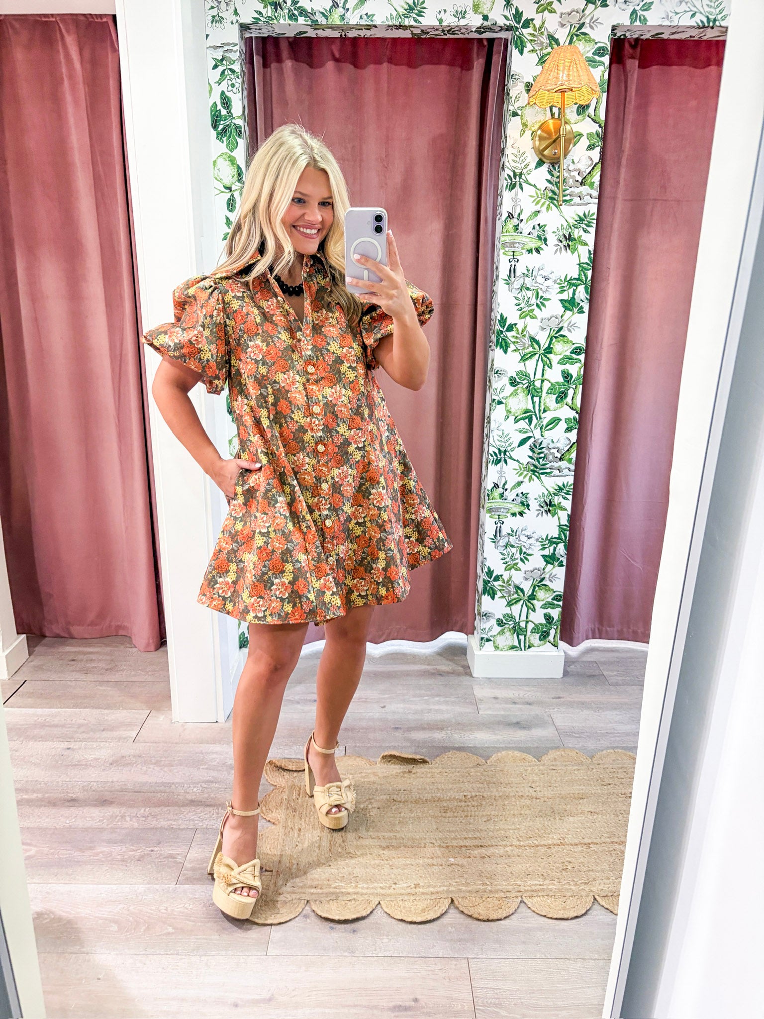 Maple Harvest Mini Dress