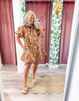 Maple Harvest Mini Dress