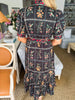Petal Fern Floral Print Midi Dress