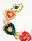 Baroque Heart Bracelet