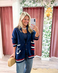 Dockside Shawl Collar Cardigan