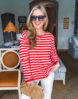 Love Boat Striped Top