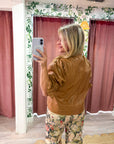 Girl Boss Faux Leather Jacket