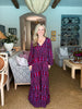 Art Opening Abstract Maxi Dress