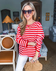 Love Boat Striped Top