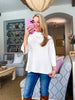 Sweet and Soft Pull Over Sweater-Cream