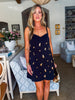Something Special Embellished Mini Dress-Black