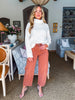 Cozy Mornings Ribbed Sweater