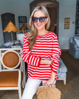 Love Boat Striped Top