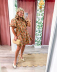 Maple Harvest Mini Dress