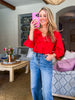 Seeing Love Ruffled Top