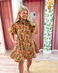 Maple Harvest Mini Dress