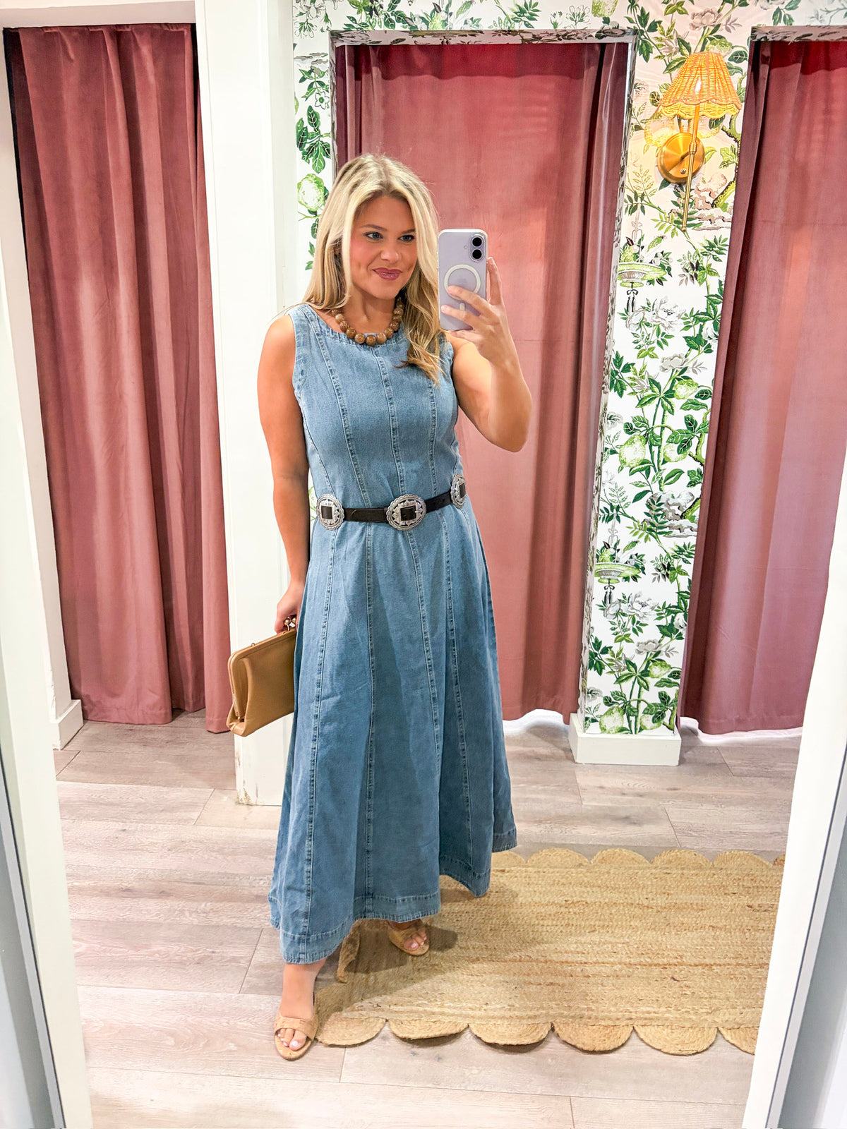 Westbrook Denim Midi Dress