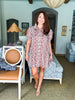 Loving Gaze Mini Dress-Camel