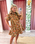 Maple Harvest Mini Dress