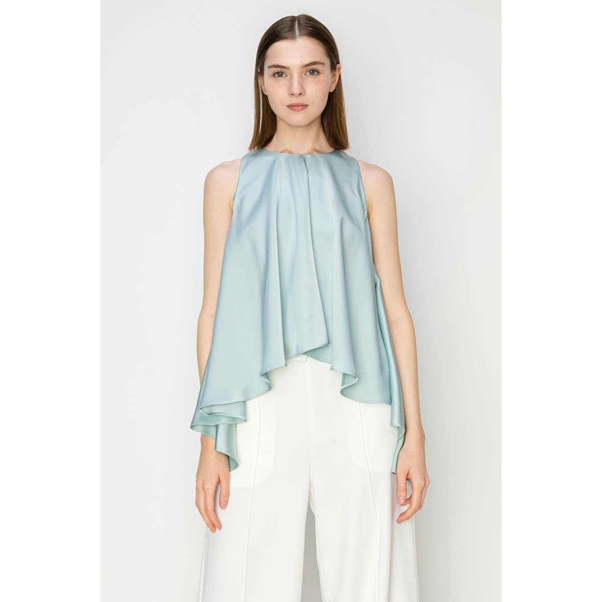 Sunshine Serenade Top- Seafoam