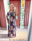 Serpent Sunset Maxi Dress