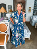 Tropical Midi Dress