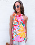 Gardenscape Ruffle Top