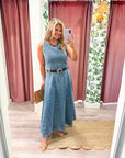 Westbrook Denim Midi Dress